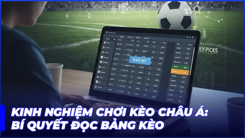 Kinh nghiệm chơi kèo châu Á